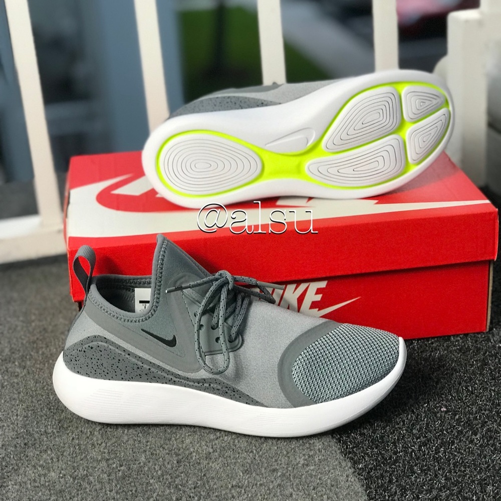 Nike Lunarcharge Essential Cool Gray🐘WMNS - Picture 4 of 7